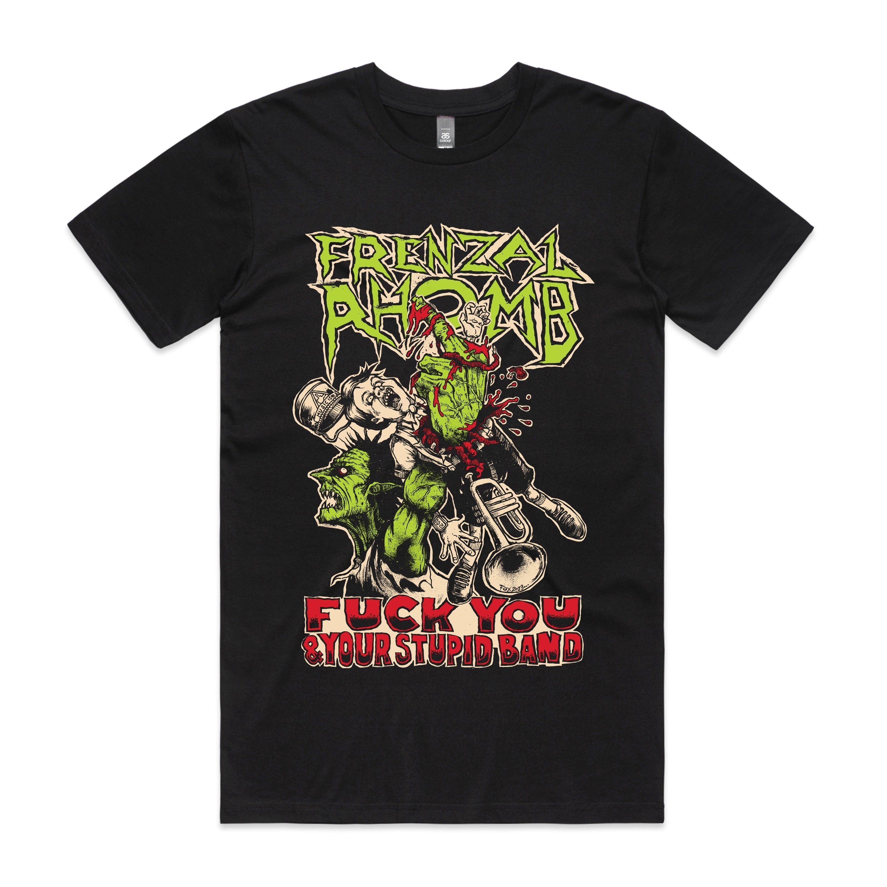 Stupid Band Tee (Black) Hoodie, Sweatshirt | CoreVibeTees.com