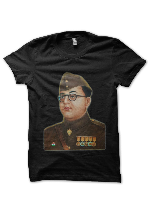 Subhas Chandra Bose T-Shirt Style004 Hoodie, Sweatshirt | CoreVibeTees.com