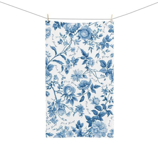 Subtle Political F*ck Trump Toile Hand Towel, Funny Kitchen Decor, Unique Housewarming Gift, Minimalist Dish Towel, Modern Statement