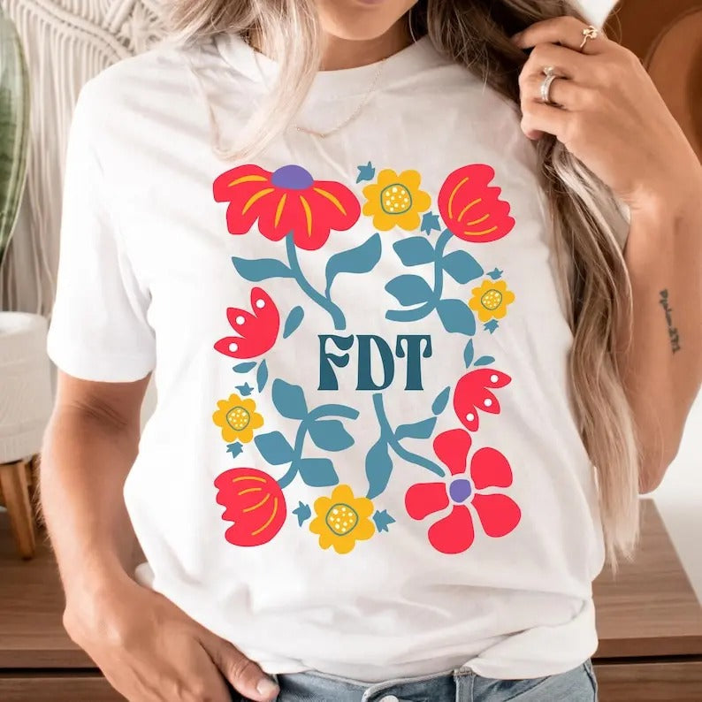 Subtle Trump shirt fdt shirt Trump Floral Tee Shirt democrat hoodie Sweatshirt | CoreVibeTees.com