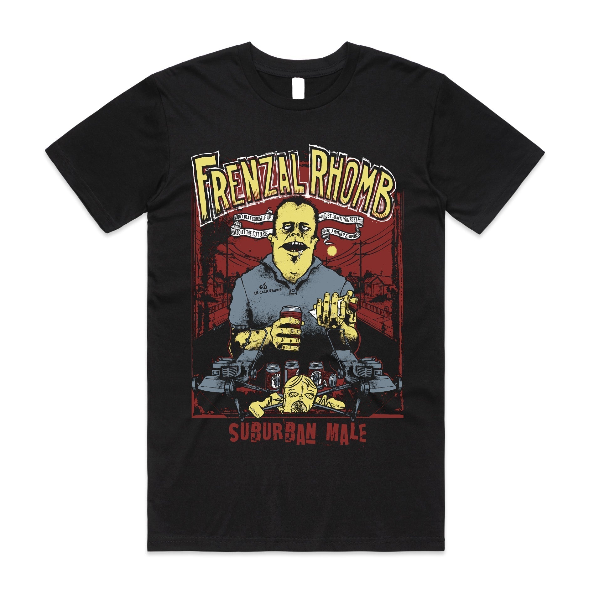 Suburban Male T-Shirt (Black) Hoodie, Sweatshirt | CoreVibeTees.com (Image 1)