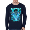 Subzero Navy Blue Full Sleeve Tee Hoodie, Sweatshirt | CoreVibeTees.com