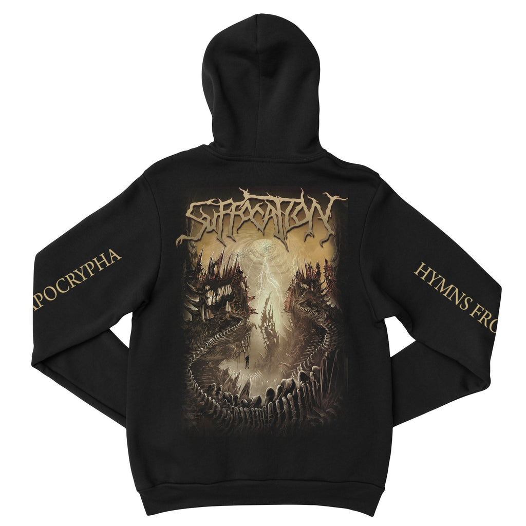 Suffocation - Hymns From The Apocrypha pullover hoodie T-Shirts, Sweatshirt | CoreVibeTees.com (Image 3)