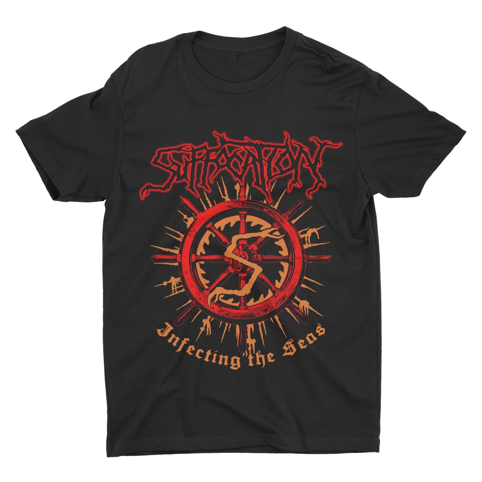 Suffocation - Infecting The Seas t-shirt Hoodie, Sweatshirt | CoreVibeTees.com