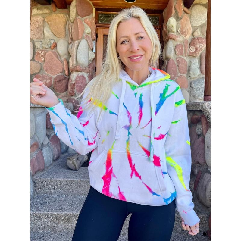 Sugar Swirl Tie-Dye Hoodie