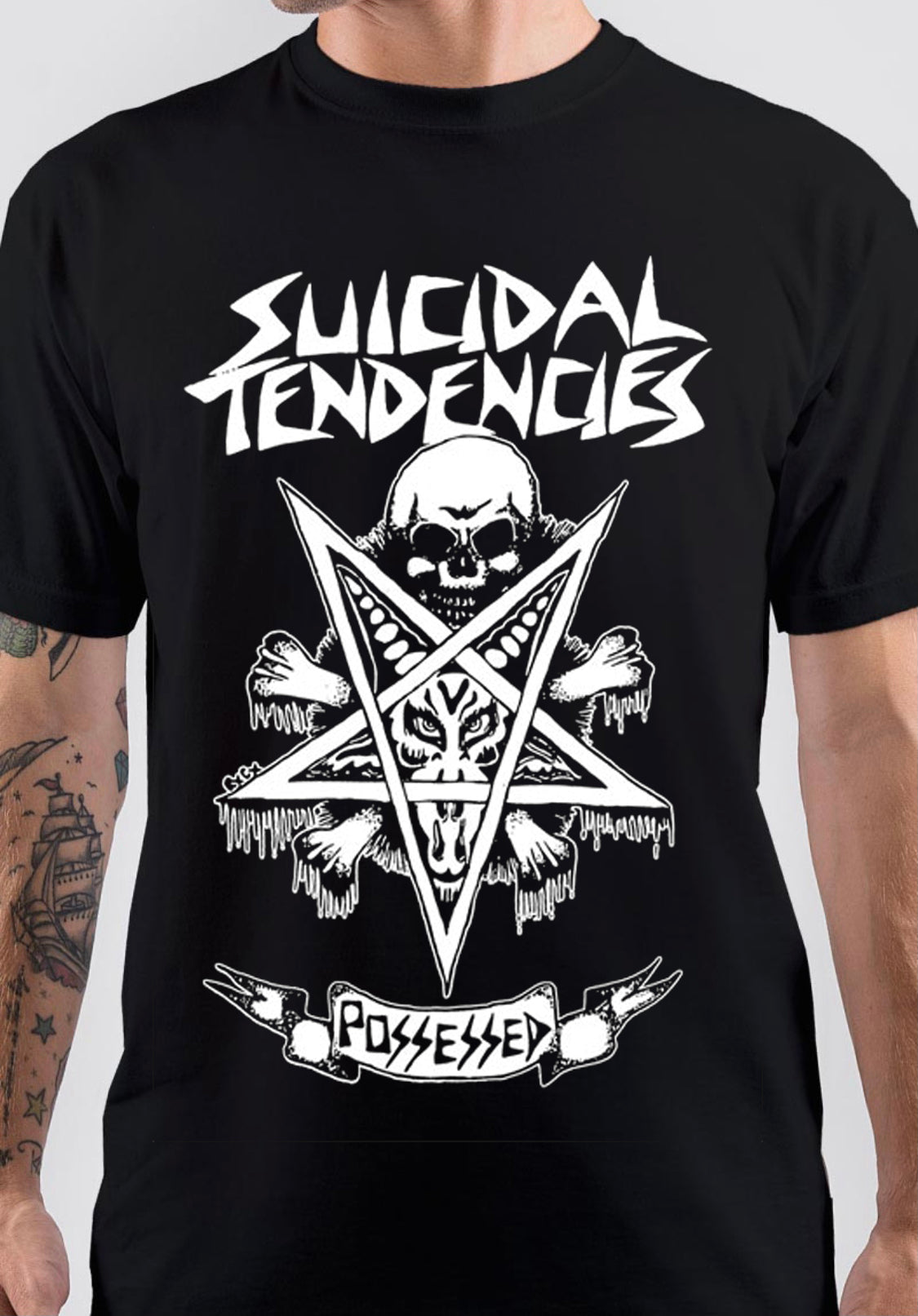 Suicidal Tendencies Band Possessed T-Shirt Hoodie, Sweatshirt | CoreVibeTees.com