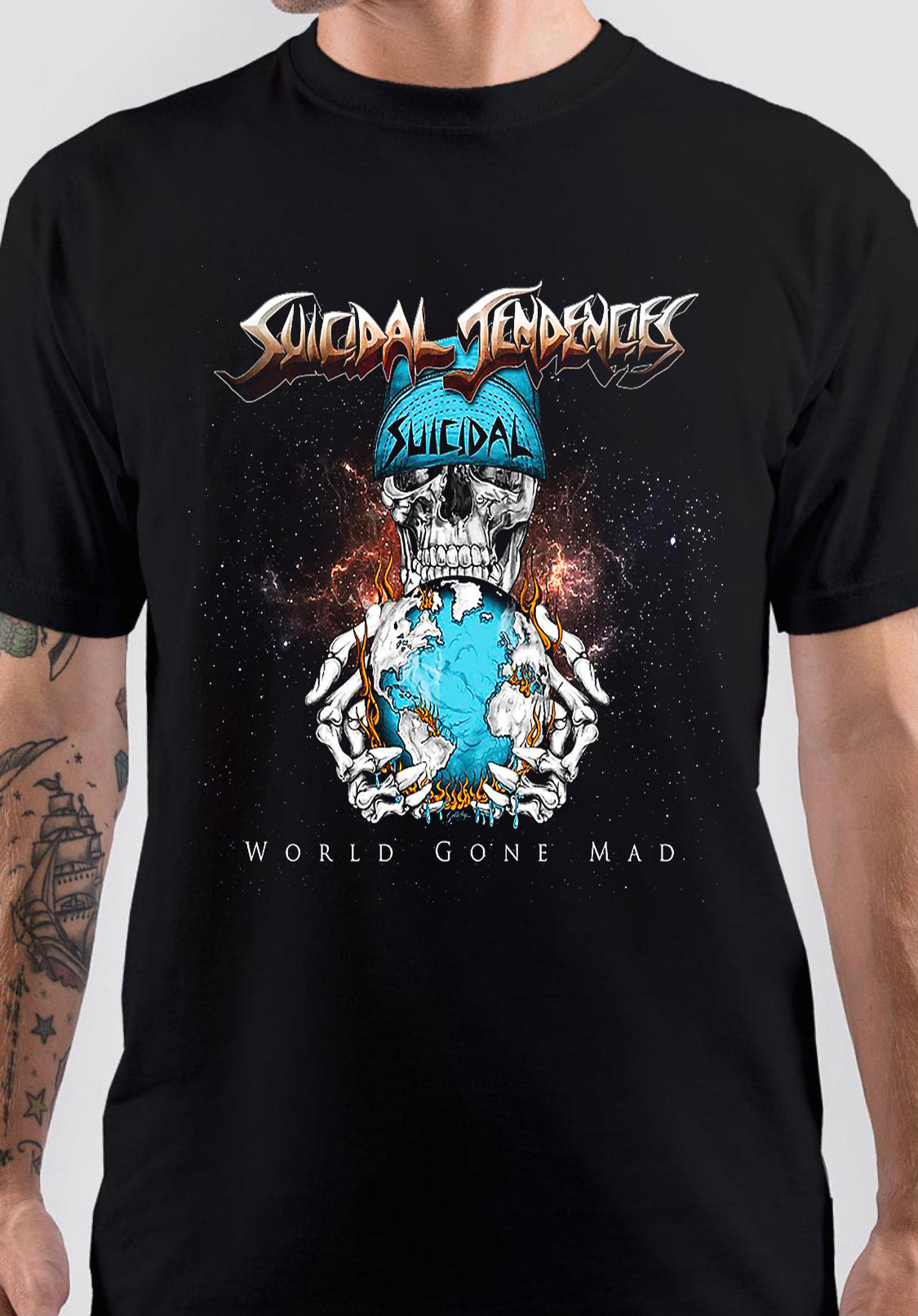 Suicidal Tendencies Band World Gone Mad T-Shirt Hoodie, Sweatshirt | CoreVibeTees.com