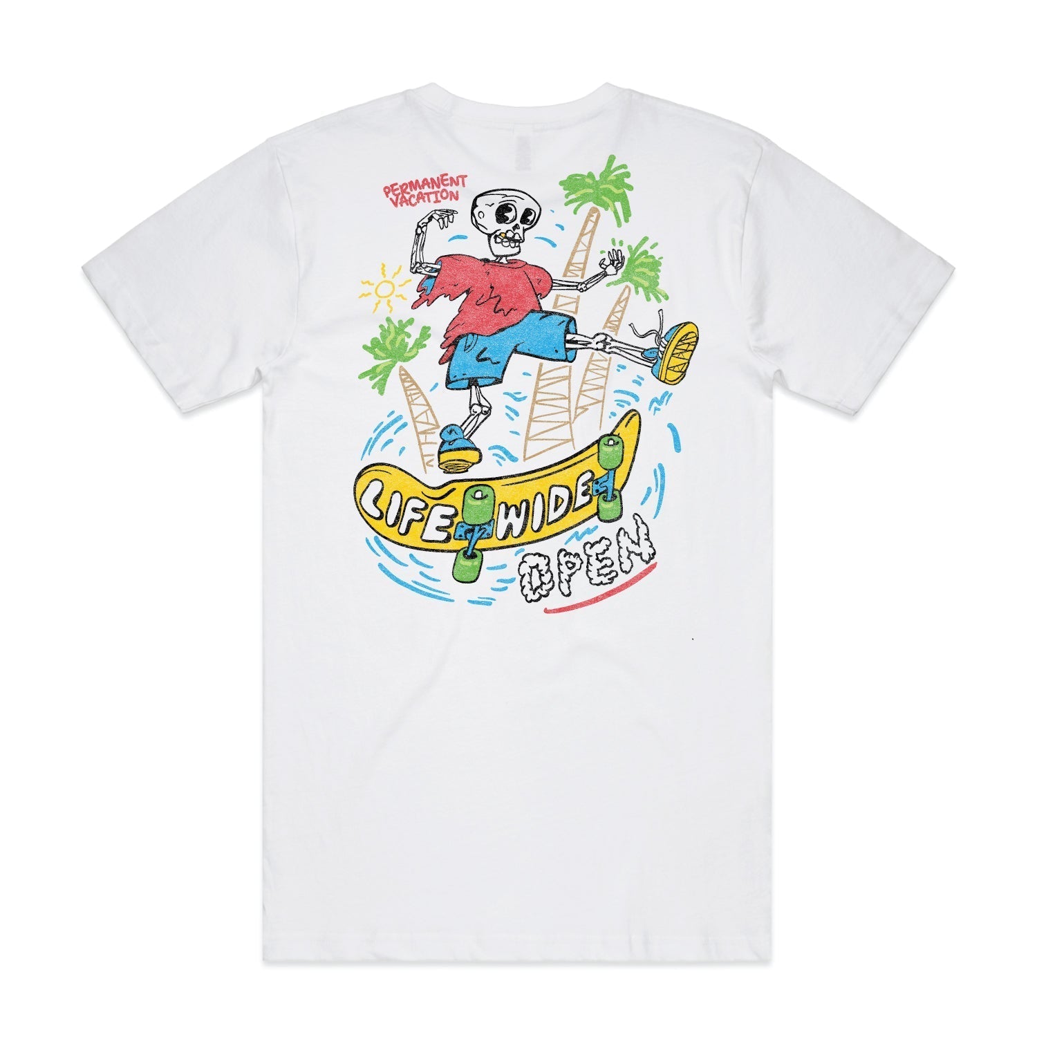 Permanent Vacation Tee 2025 Hoodie, Sweatshirt | CoreVibeTees.com (Image 1)