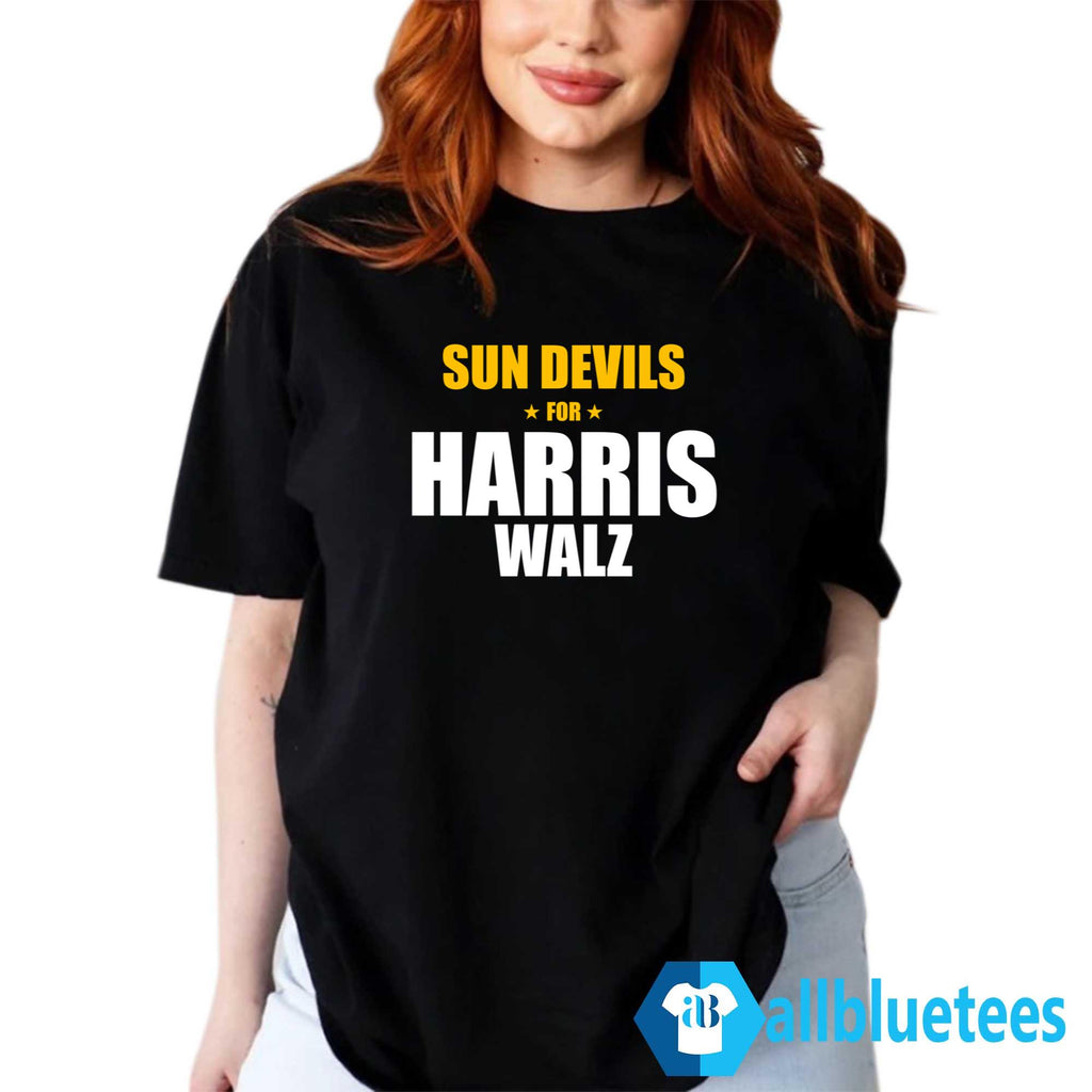 Sun Devils For Harris Walz Shirt
