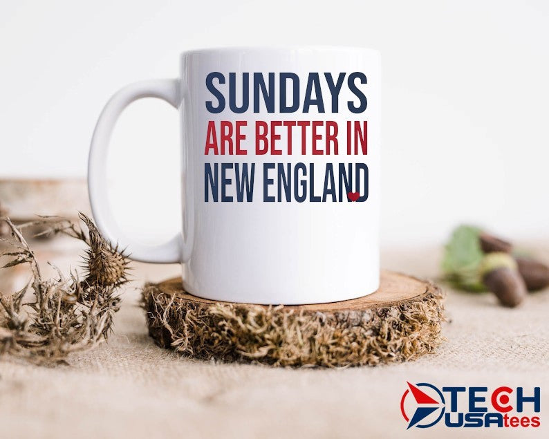 Sundays are better in New England shirt