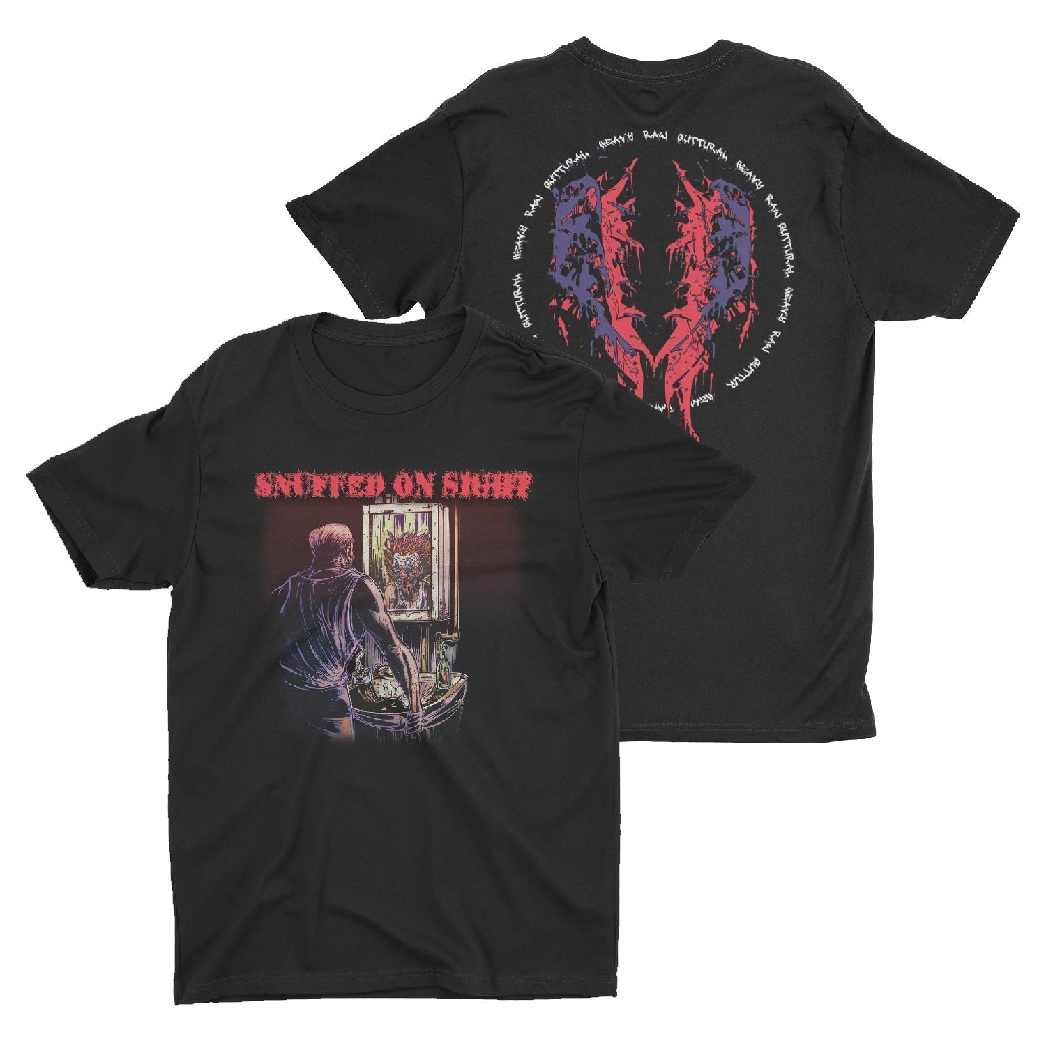Snuffed On Sight - No Clown Shit t-shirt Hoodie, Sweatshirt | CoreVibeTees.com (Image 1)