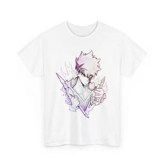 Sung Jin Woo T shirt , Anime Over - Sized Vintage Washed Shirt , Solo Leveling Shirt , Igris , Anime Gym Shirt , Pump Cover , Manga T Shirtstyle{n002}2