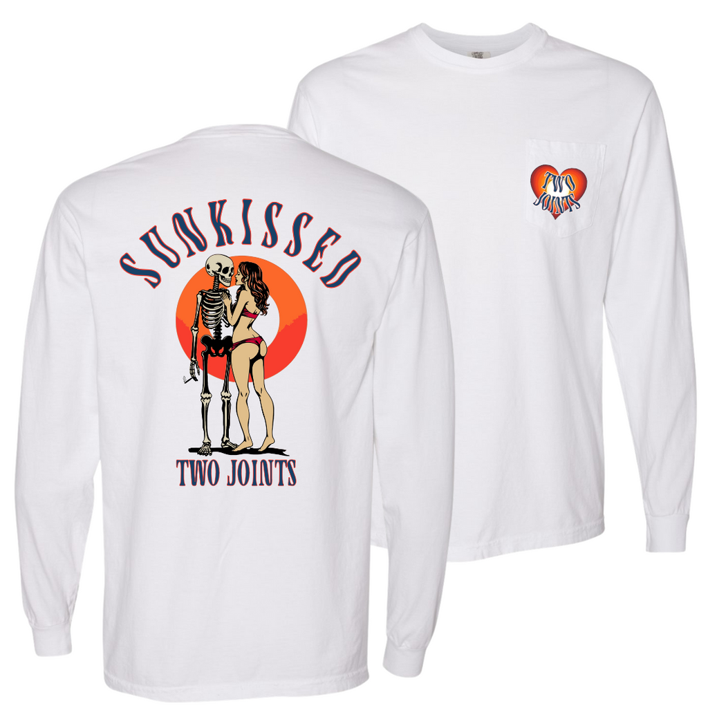 Sunkissed Long Sleeve Tee Hoodie, Sweatshirt | CoreVibeTees.com (Image 1)