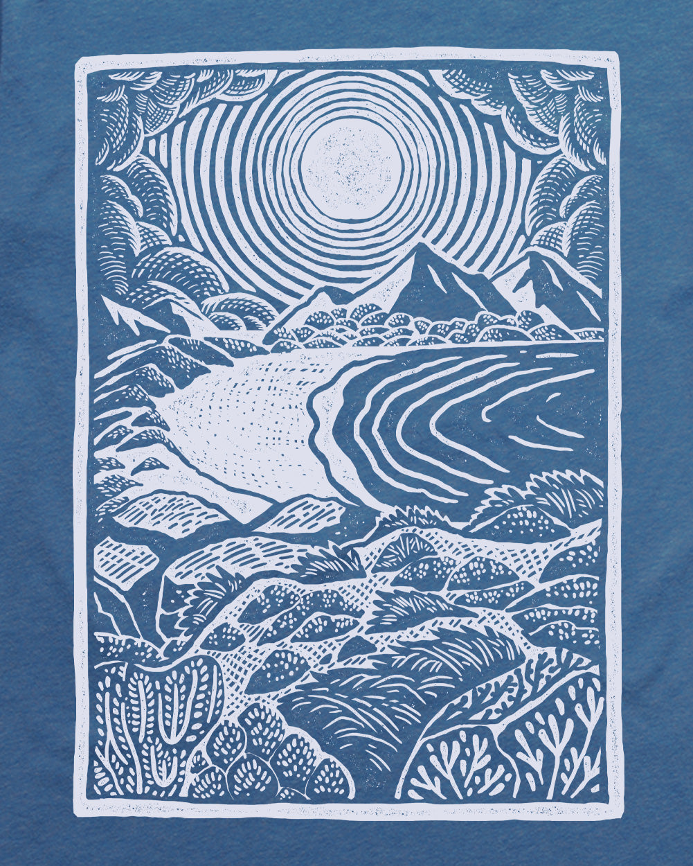 Sunrise Peaks Tee