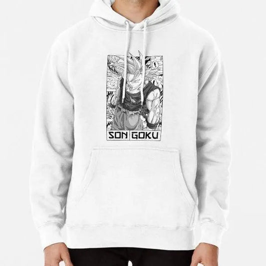 Drag0n Ball Z/Super Sh0nen Anime Main Character Son G0ku Artwork Pullover Sweatshirt, Hoodie, Comfort Colors