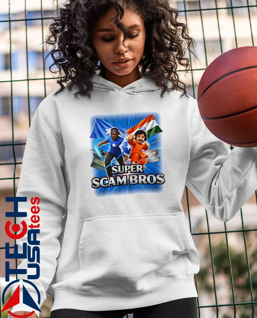Super scam bros shirt