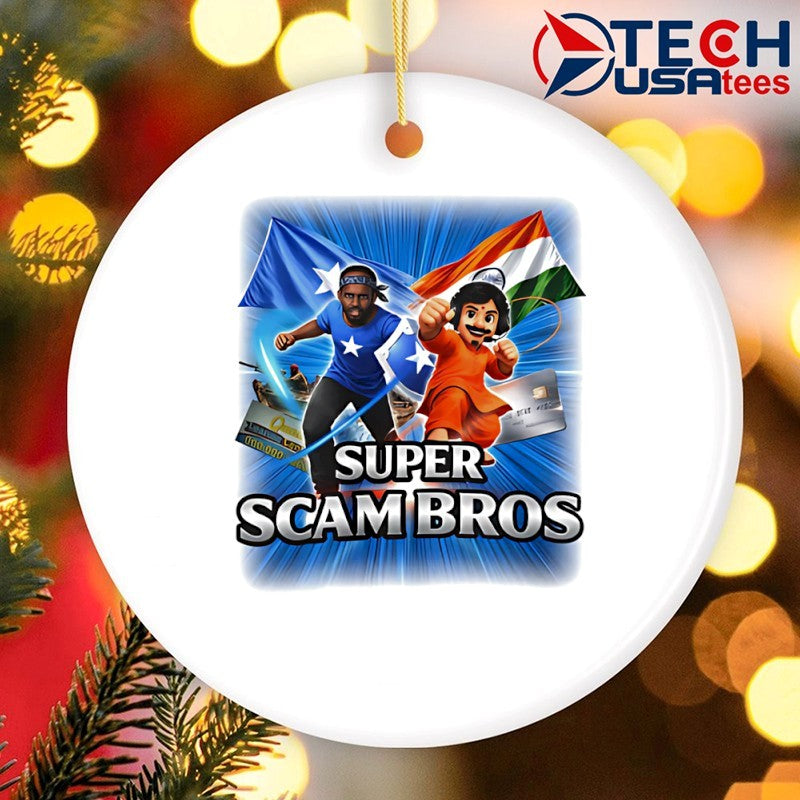 Super scam bros shirt