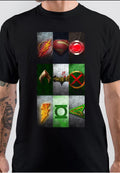 Superhero Logo Black T-Shirt Hoodie, Sweatshirt | CoreVibeTees.com