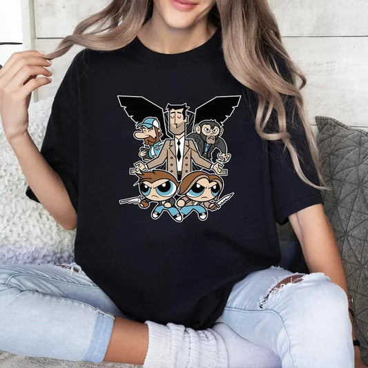Supernatural Funny Shirt, Supernatural T Shirt, Supernatural Dean Sam T Shirt, Gift For Woman and Man Unisex T-Shirt Sweatshirt Hoodie