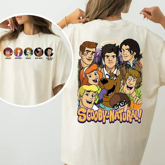 Supernatural T Shirt, Scoobynatural T Shirt, Gift For Woman and Man Unisex T-Shirt Sweatshirt Hoodie