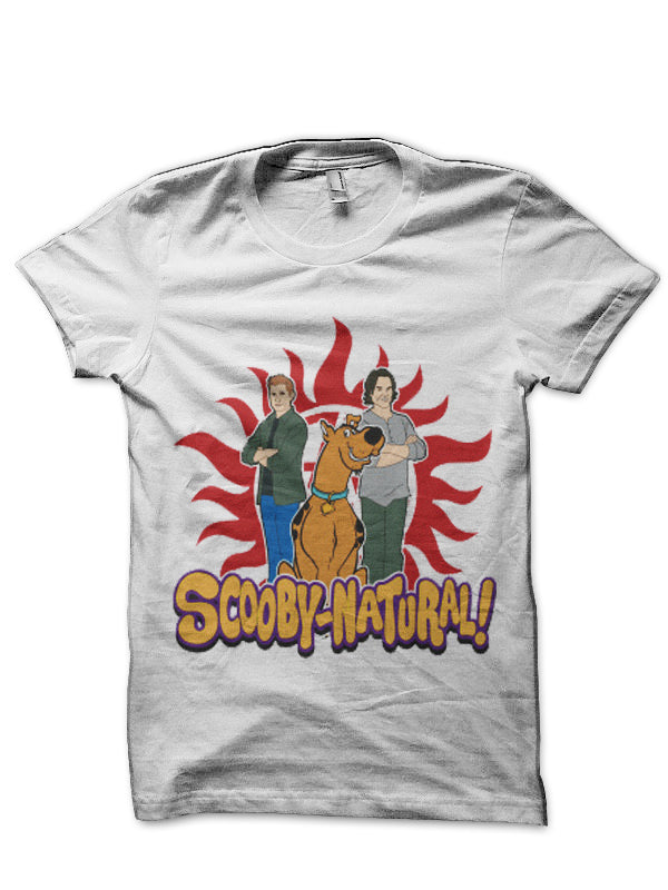 Scooby-Natural White T-Shirt Hoodie, Sweatshirt | CoreVibeTees.com