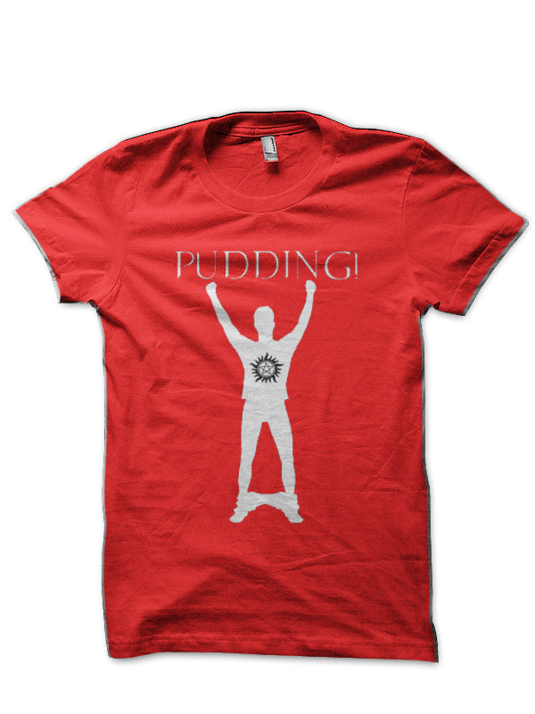 PUDDING! Hunter Red T-Shirt Hoodie, Sweatshirt | CoreVibeTees.com