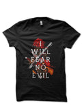I Will Fear No Evil Black T-Shirt Hoodie, Sweatshirt | CoreVibeTees.com