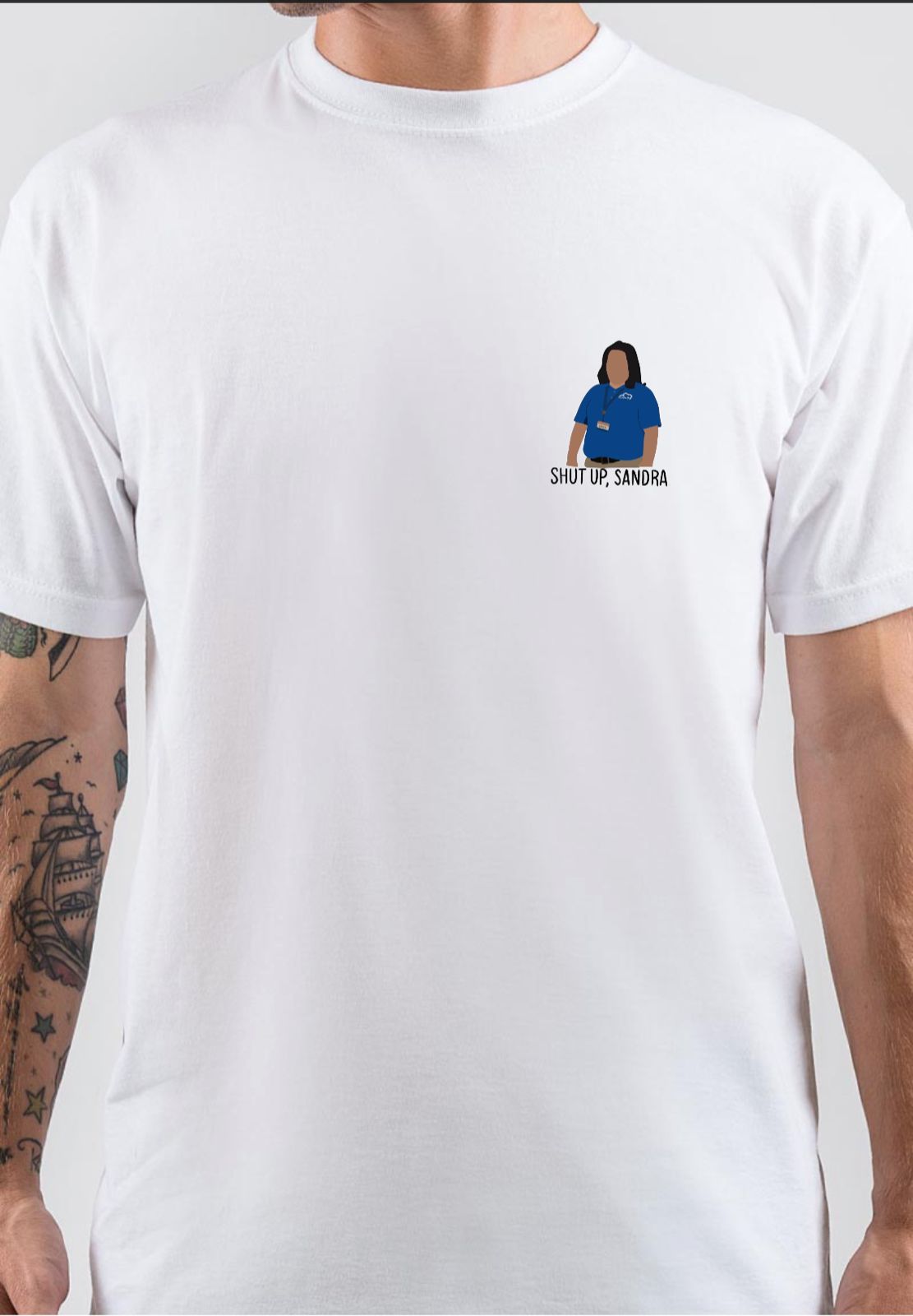 Superstore Dina Shut Up Sandra T-Shirt Hoodie, Sweatshirt | CoreVibeTees.com