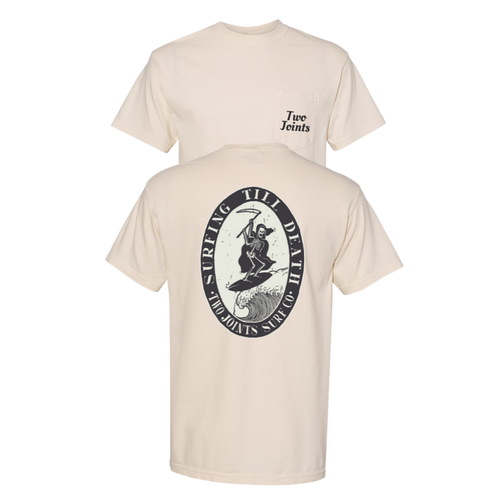 Surf Til Death Tee Hoodie, Sweatshirt | CoreVibeTees.com