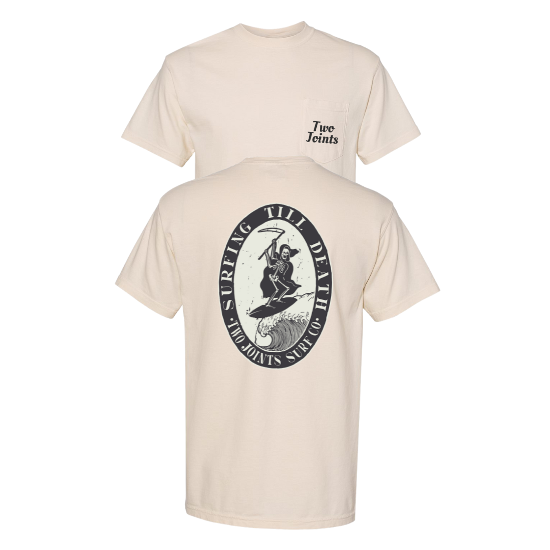 Surf Til Death Tee Hoodie, Sweatshirt | CoreVibeTees.com