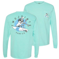 Surf's Up Long Sleeve Tee Hoodie, Sweatshirt | CoreVibeTees.com