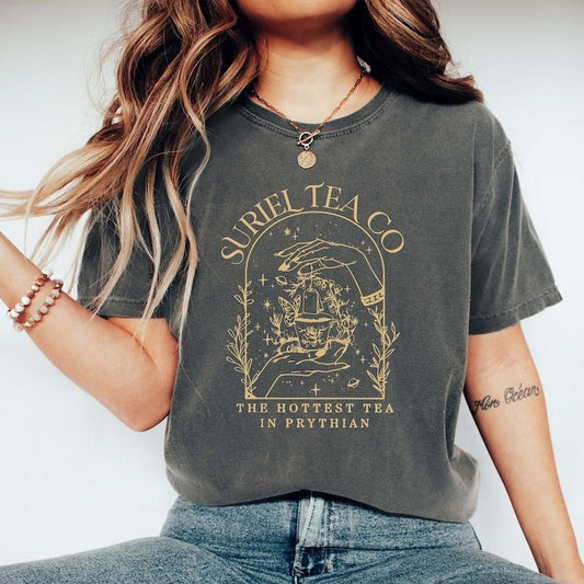 Suriel Tea Co T-Shirt, A Court Of Thorns And Roses Shirt, Bookish Shirt, Suriel Tea Tshirt