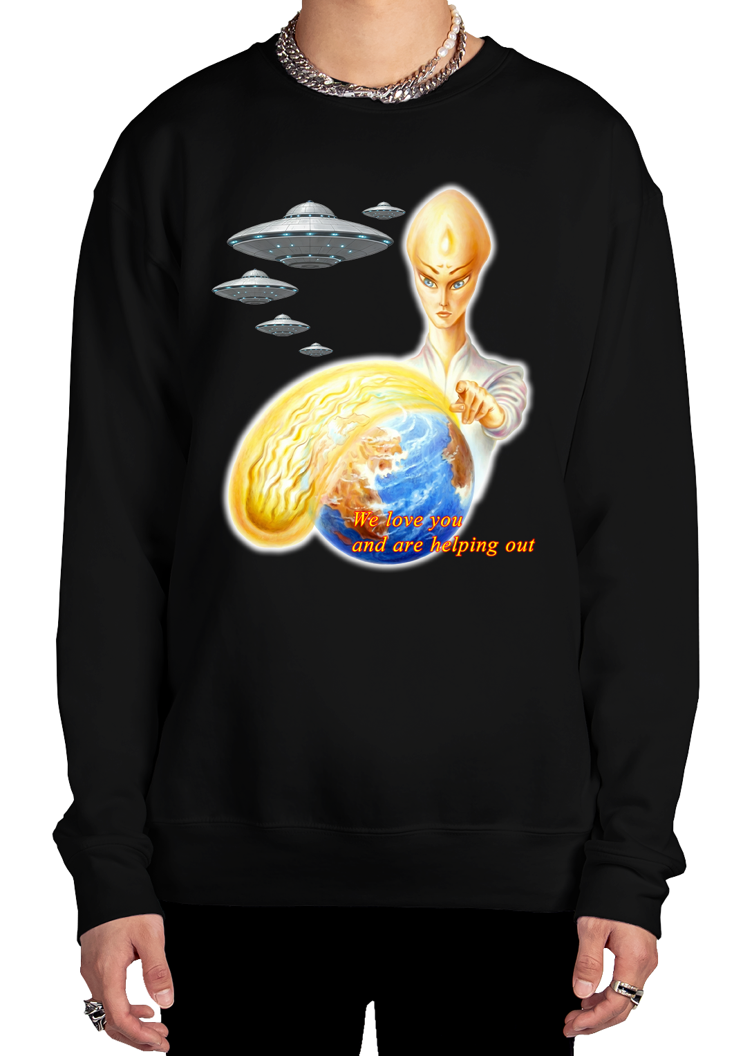 Cosmic Guardian Sweatshirt