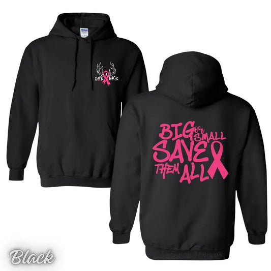 Breast Cancer Awareness Save A Rack Shirt/Hoodie/Sweatshirt, Retro Crewneck, Cotton, Menswear Tops