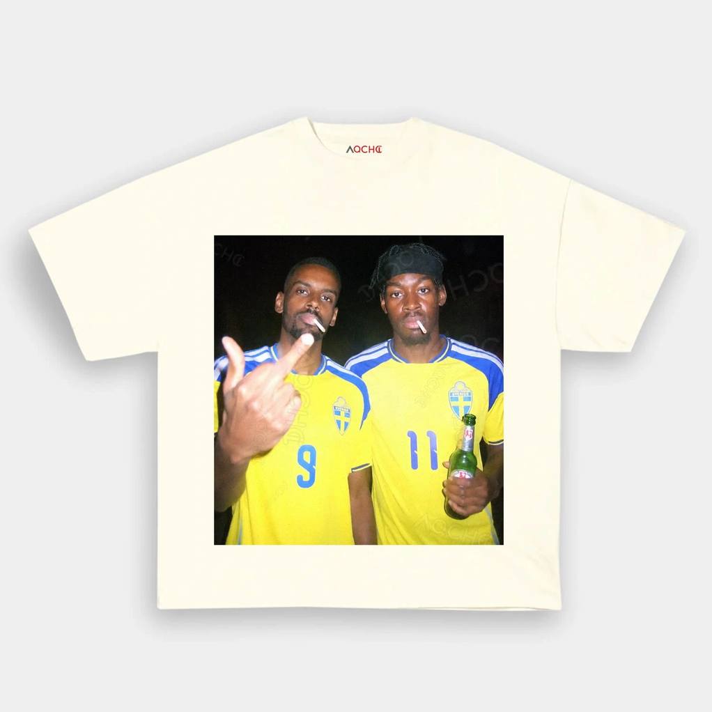 Sweden National Team Isak Elanga Middle Finger Tee