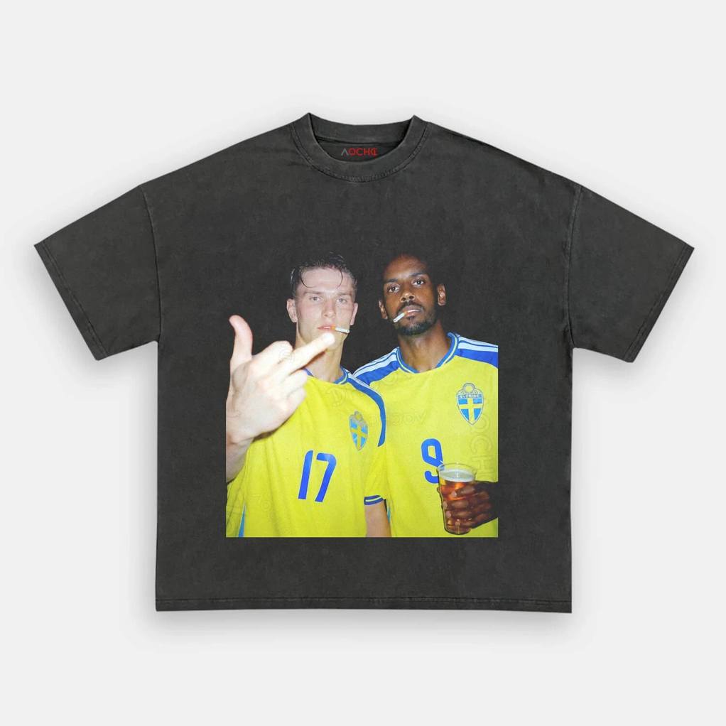 Sweden National Team Isak Gykeres Middle Finger Tee