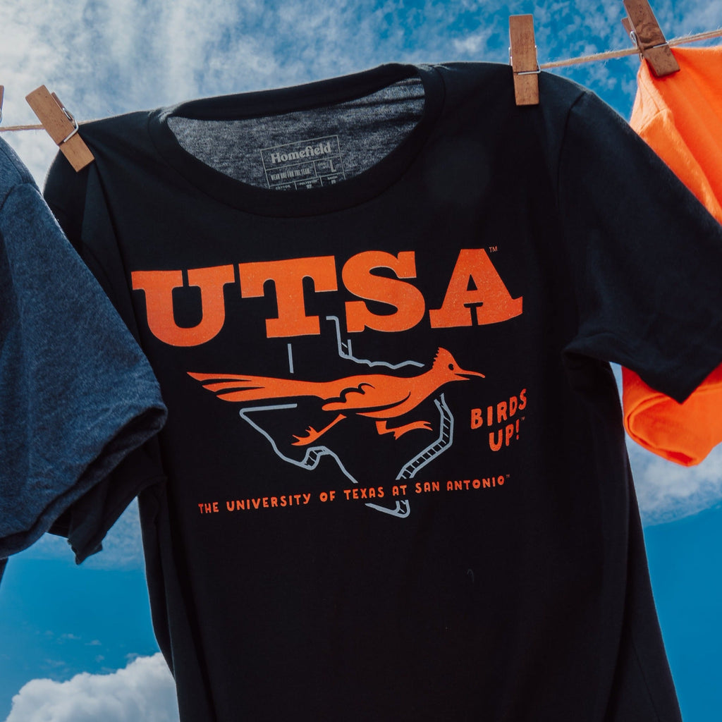 UTSA Roadrunners "Birds Up" Vintage Logo Tee Style001 Hoodie, Sweatshirt | CoreVibeTees.com (Image 2)