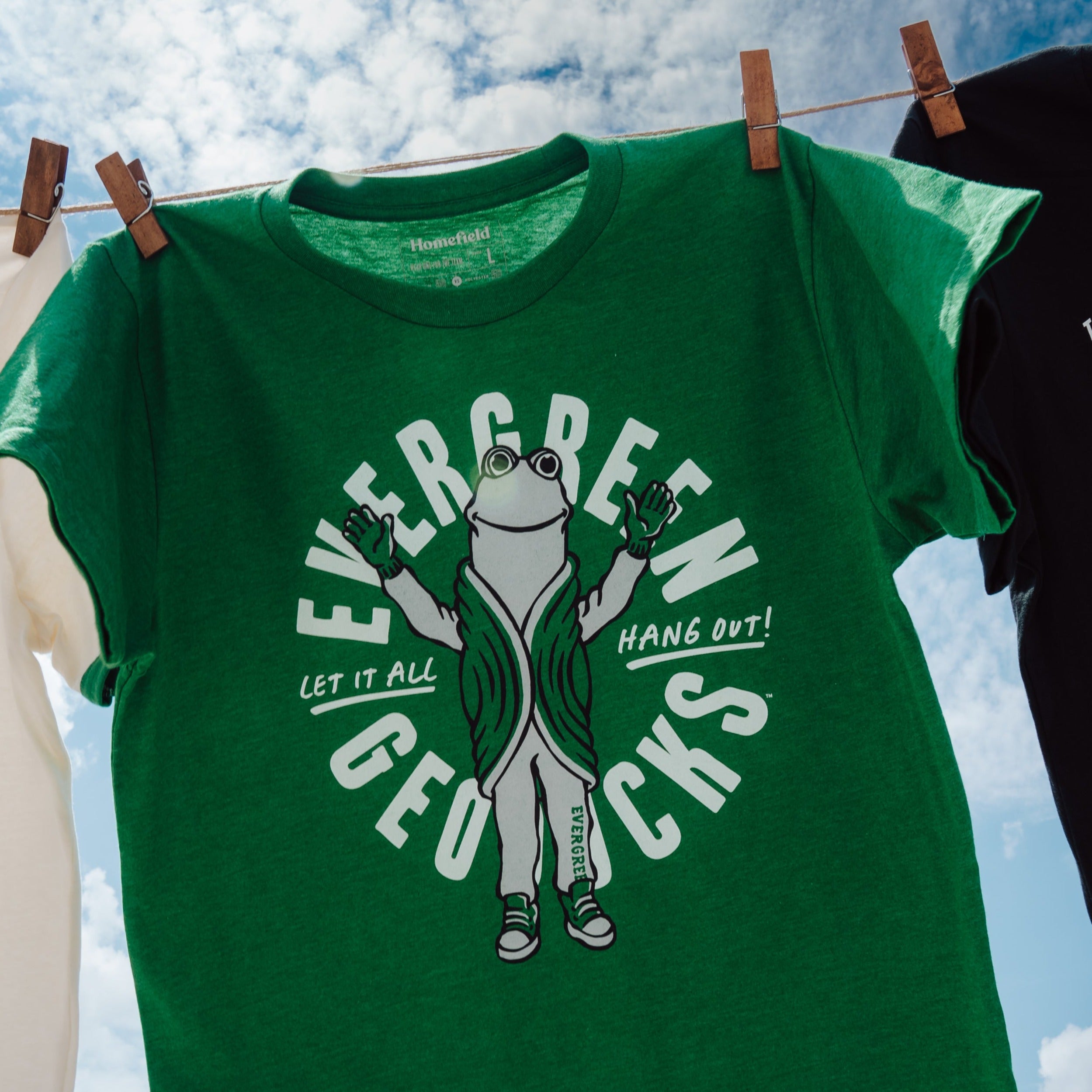 The Evergreen State College Geoducks "Let It All Hang Out" Tee Style001 Hoodie, Sweatshirt | CoreVibeTees.com (Image 2)