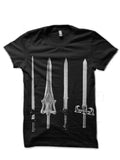 Swords of the 80s Black T-Shirt Hoodie, Sweatshirt | CoreVibeTees.com