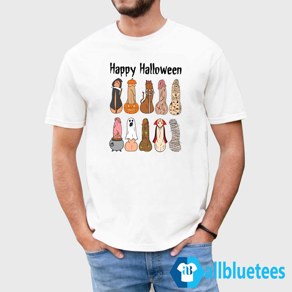 Sydney Sweeney Happy Halloween Penis Shirt