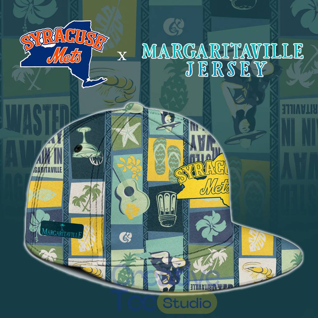 Syracuse Mets Margaritaville Night Special Baseball Jersey