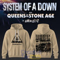 System of a Down UK & EU Tour 2026 Hoodie – Yellow