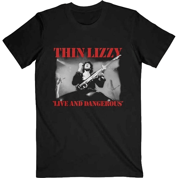 Thin Lizzy Live and Dangerous T-Shirt Hoodie, Sweatshirt | CoreVibeTees.com