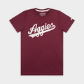 Texas A&M Aggies Baseball Script T-Shirt Style001 Hoodie, Sweatshirt | CoreVibeTees.com