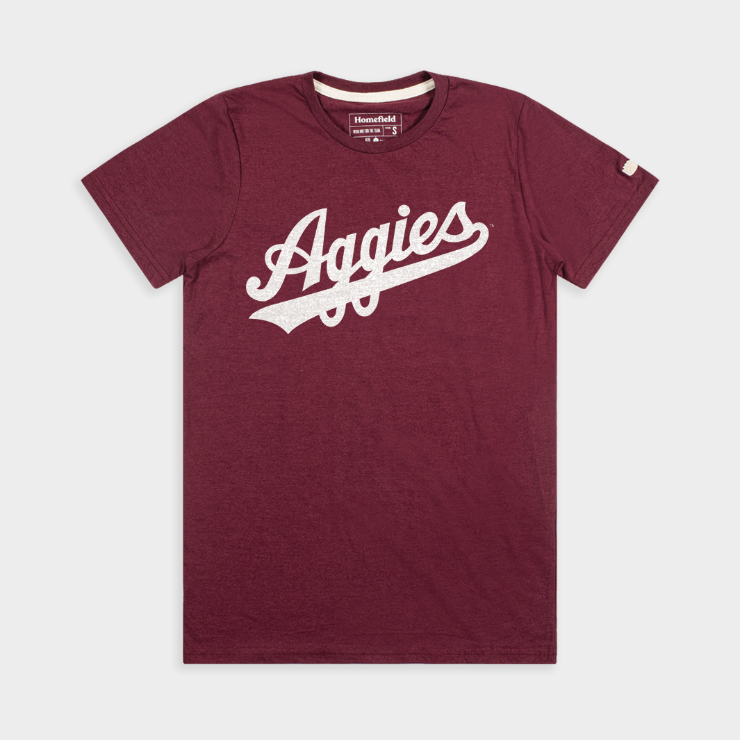 Texas A&M Aggies Baseball Script T-Shirt Style001 Hoodie, Sweatshirt | CoreVibeTees.com
