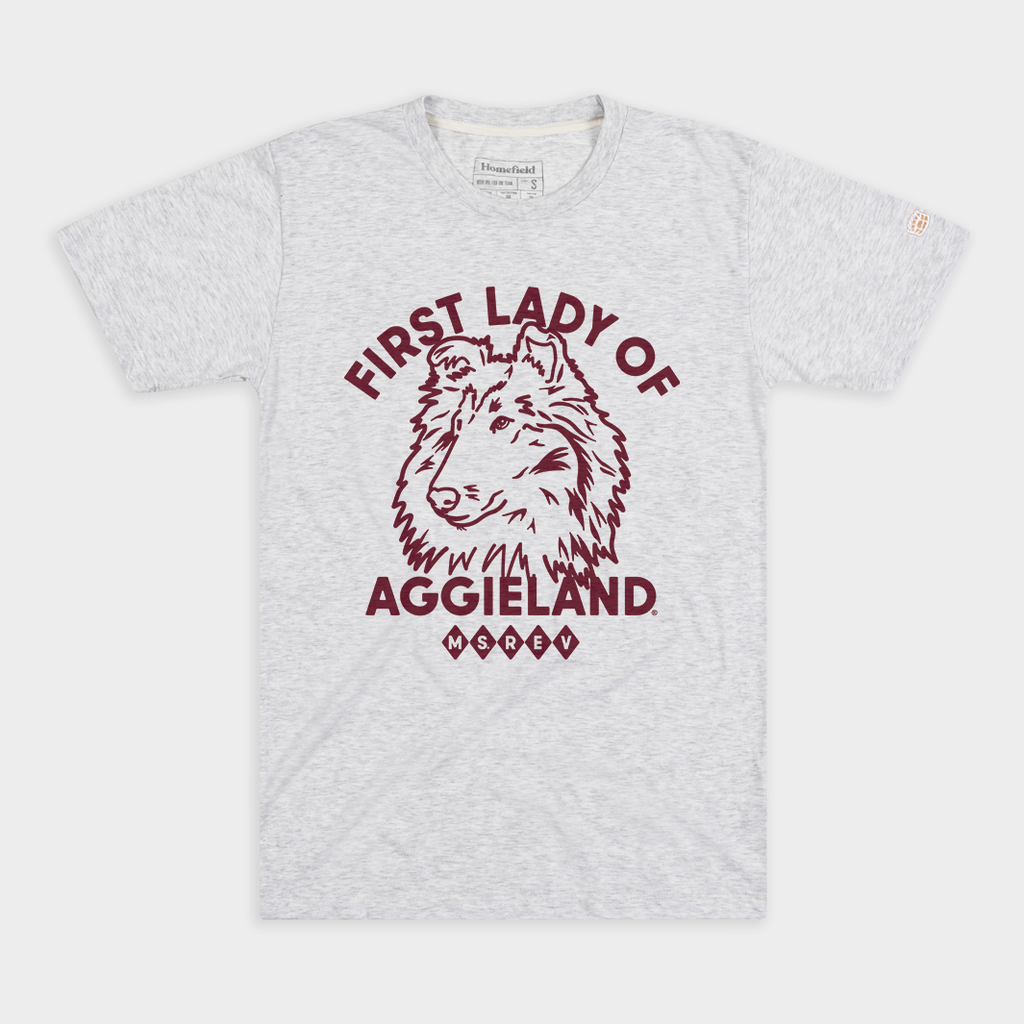 Texas A&M First Lady of Aggieland, Miss Rev Tee Hoodie, Sweatshirt | CoreVibeTees.com
