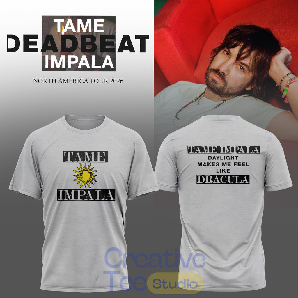 TAME IMPALA DEADBEAT 2026 Tour Special Tee