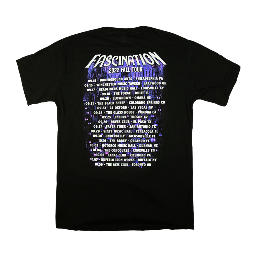 The Birthday Massacre - Fascination Fall Tour 2022 Tee Hoodie, Sweatshirt | CoreVibeTees.com (Image 2)