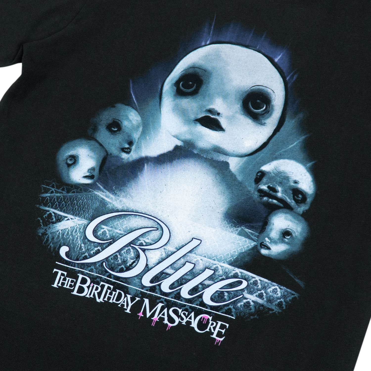 The Birthday Massacre - BLUE FACES TEE Hoodie, Sweatshirt | CoreVibeTees.com (Image 2)