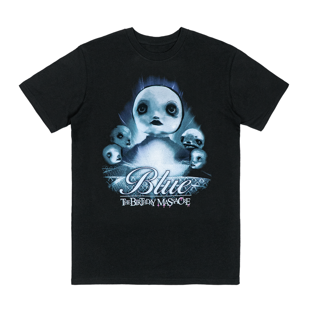 The Birthday Massacre - BLUE FACES TEE Hoodie, Sweatshirt | CoreVibeTees.com (Image 1)
